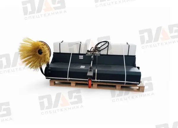 Щетка дорожная коммунальная Lonking CDM936 (мех.БСУ) PBK-02 STB2000-550g-75x2 с бункер,систем.полива