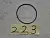 Кольцо ГТР D=105х3,1mm резиновое