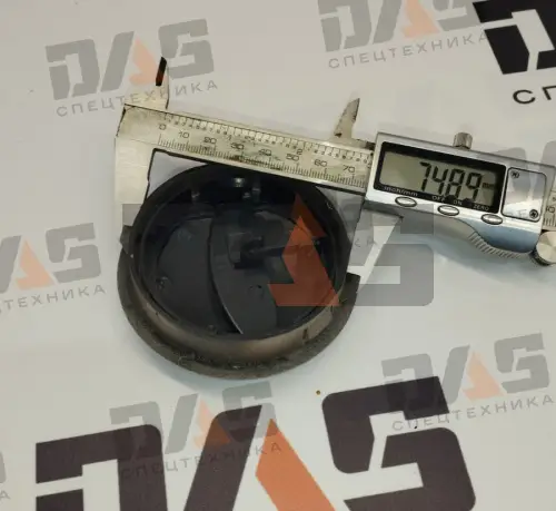 Дефлектор отопителя в панель (круглый) D75