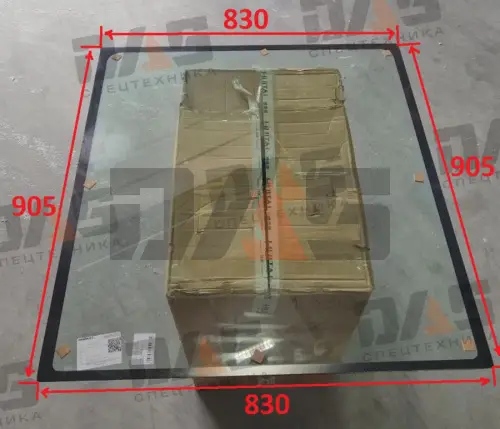 Стекло кабины лобовое (950х830) CDM6060W оригинал